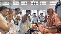Hubli Camp - Arrival of HH Swamiji and Inaugural Swagat Sabha (28 May 2023)